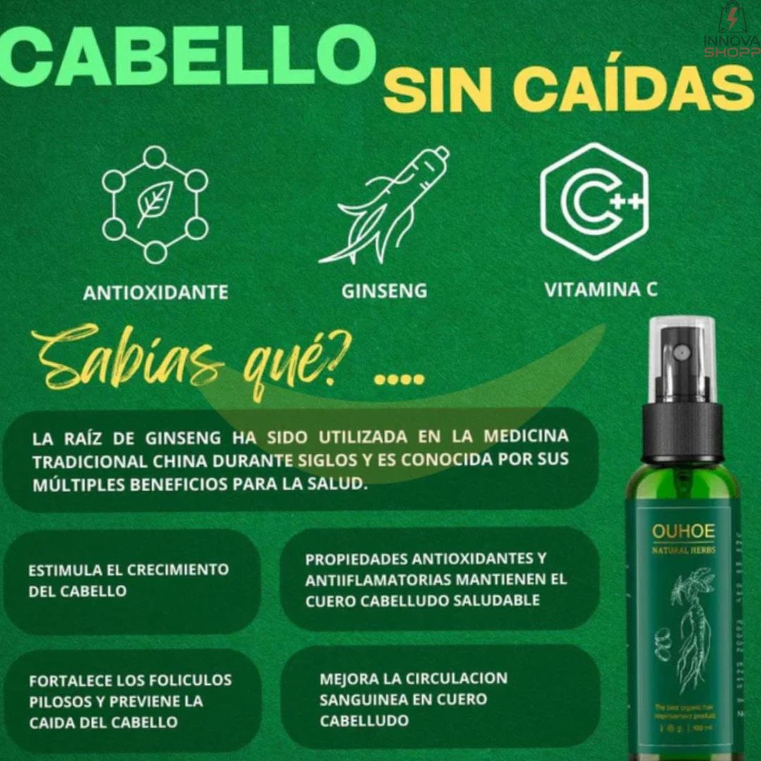 OUHOE-CRECIMIENTO DE CABELLO