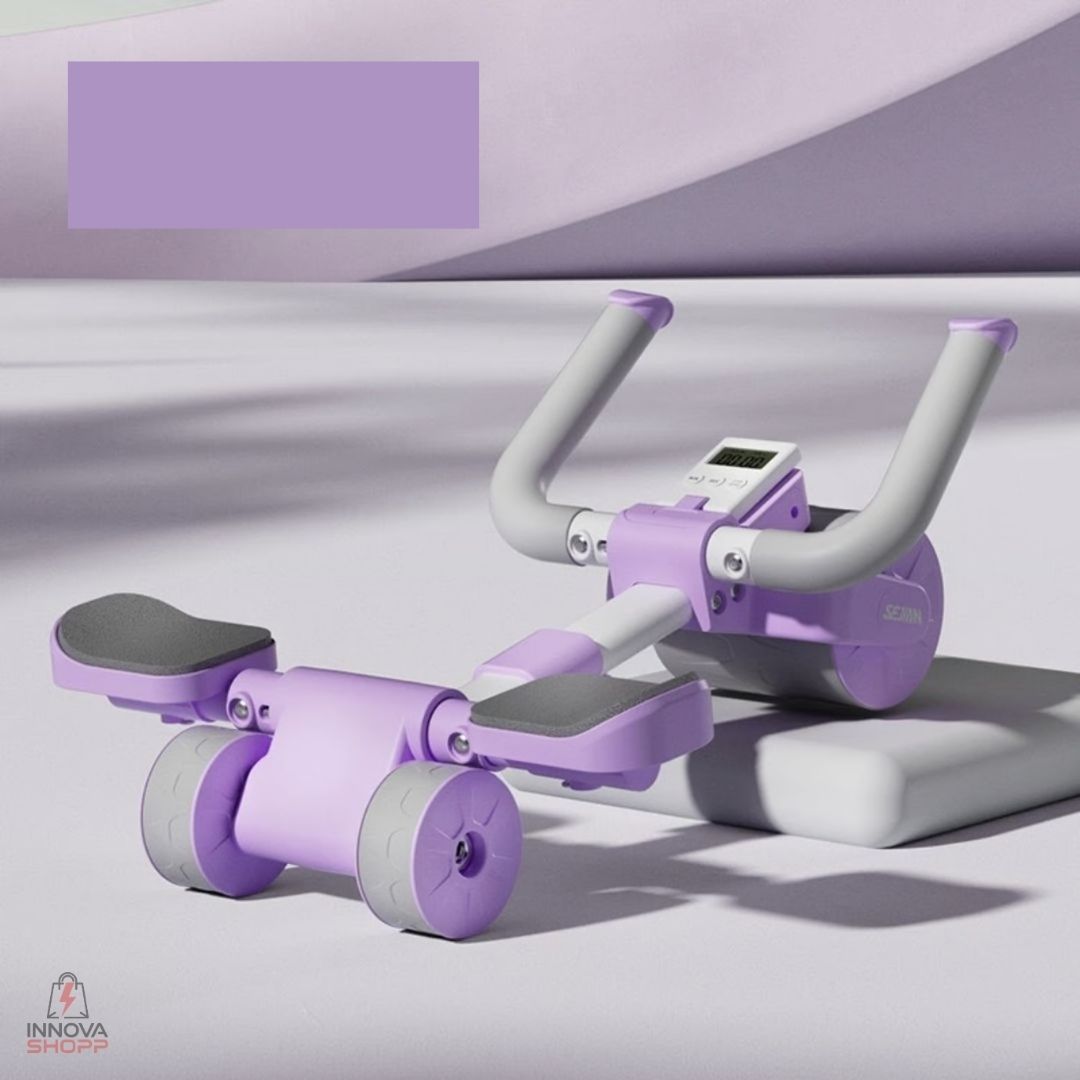 RODILLO ABDOMINAL DELUXE LILA