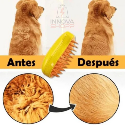 CEPILLO DE VAPOR 3 EN 1 PARA MASCOTAS